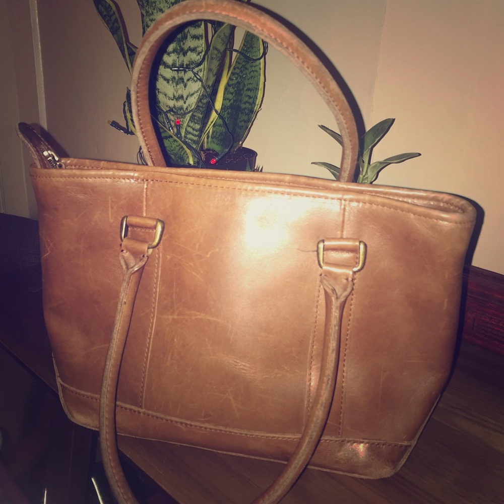 Leather bag L.L. Bean
